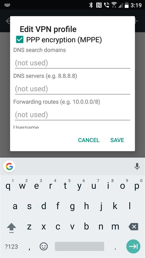 how to setup a vpn on my android